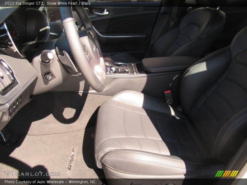 Snow White Pearl / Black 2022 Kia Stinger GT2