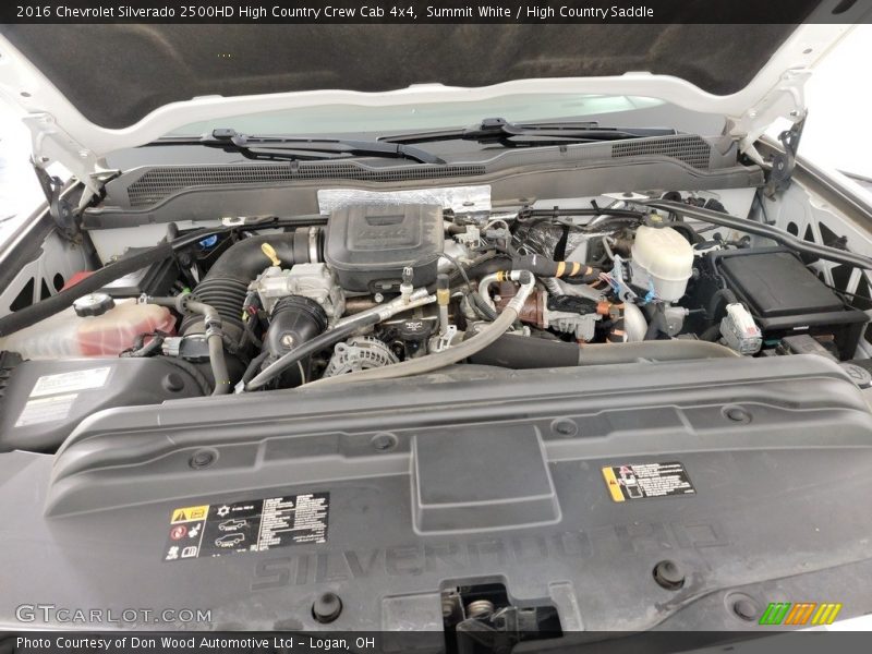 Summit White / High Country Saddle 2016 Chevrolet Silverado 2500HD High Country Crew Cab 4x4
