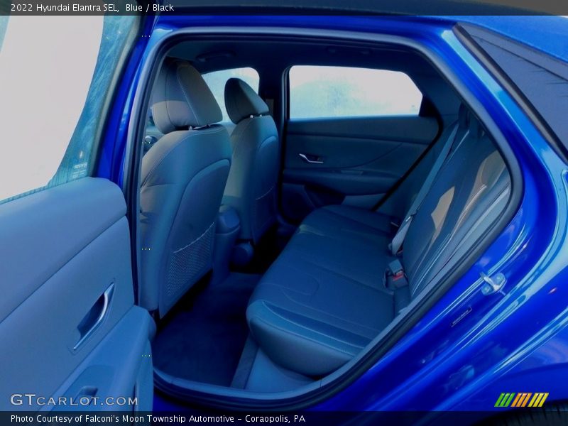 Blue / Black 2022 Hyundai Elantra SEL
