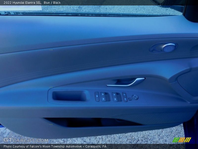 Blue / Black 2022 Hyundai Elantra SEL