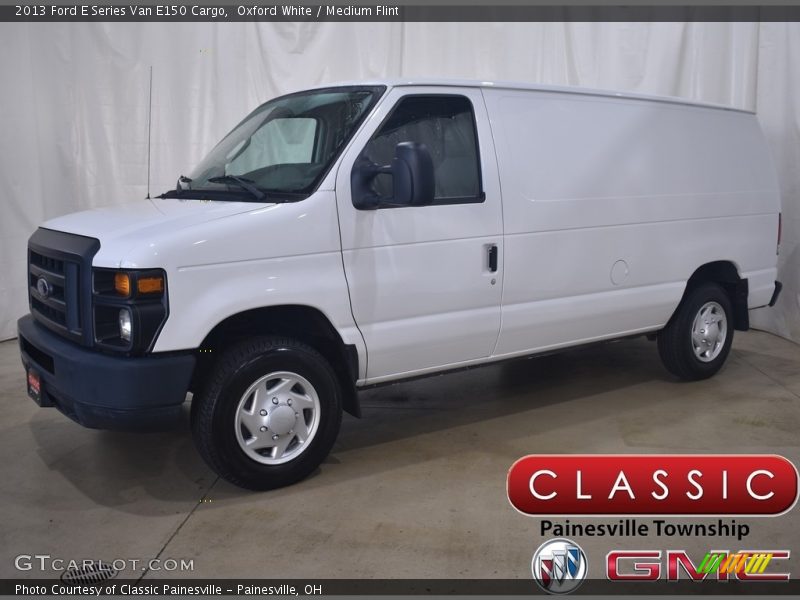 Oxford White / Medium Flint 2013 Ford E Series Van E150 Cargo