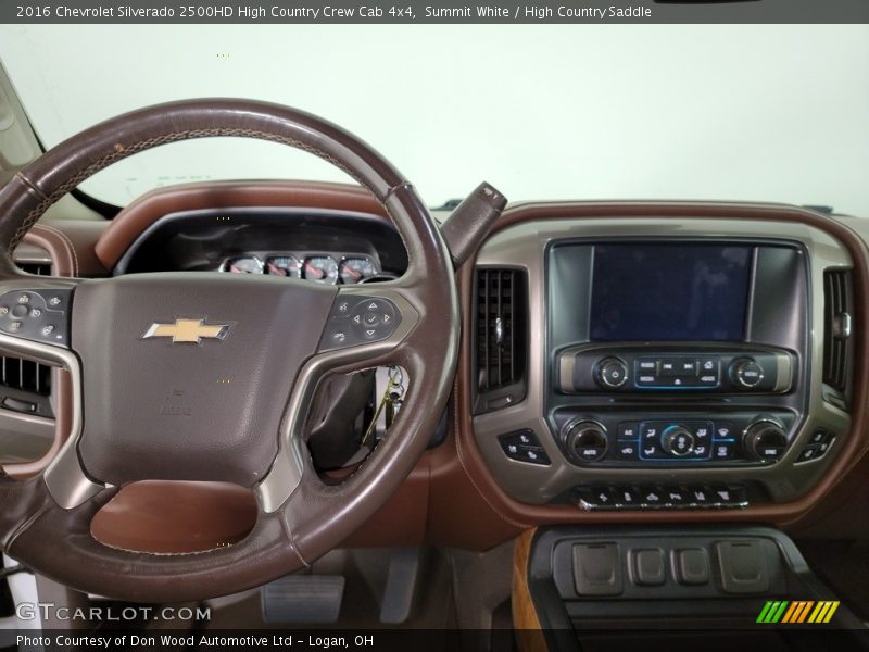 Summit White / High Country Saddle 2016 Chevrolet Silverado 2500HD High Country Crew Cab 4x4