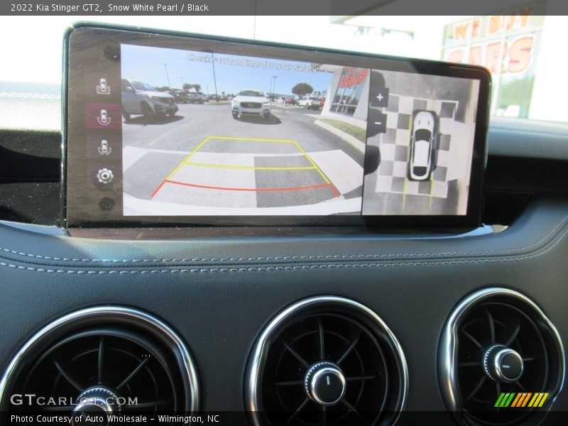 Snow White Pearl / Black 2022 Kia Stinger GT2