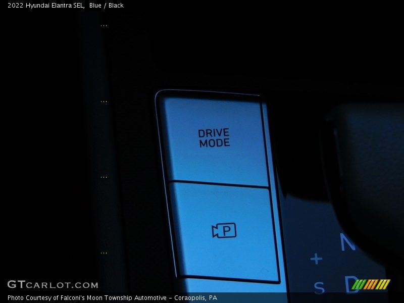 Blue / Black 2022 Hyundai Elantra SEL