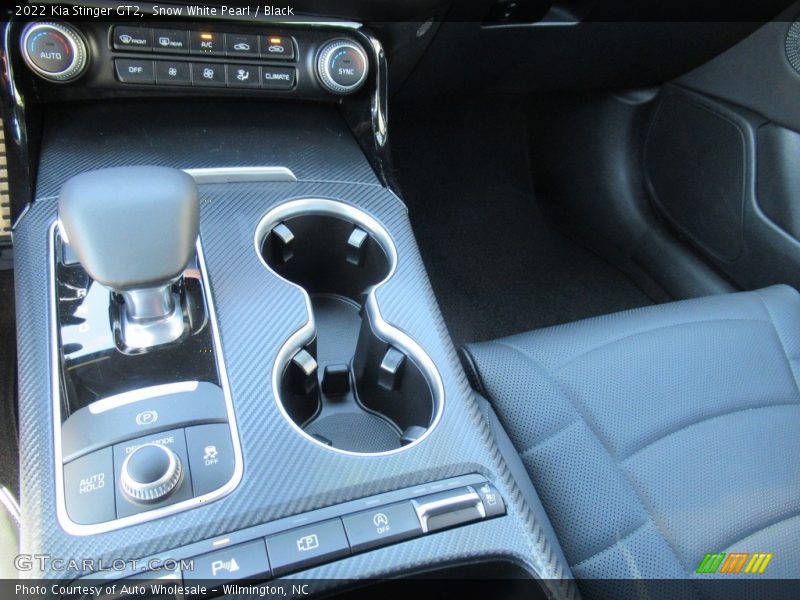Snow White Pearl / Black 2022 Kia Stinger GT2