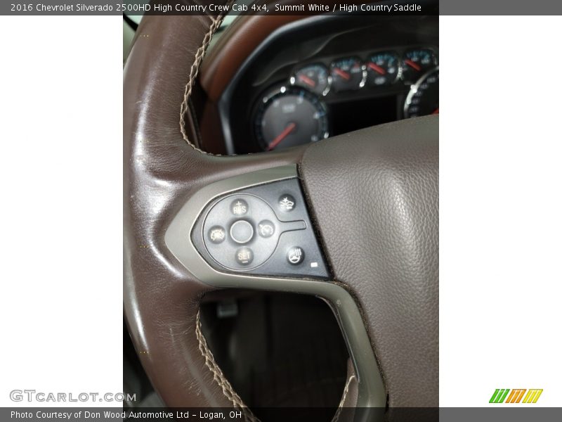 2016 Silverado 2500HD High Country Crew Cab 4x4 Steering Wheel