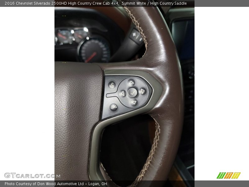  2016 Silverado 2500HD High Country Crew Cab 4x4 Steering Wheel