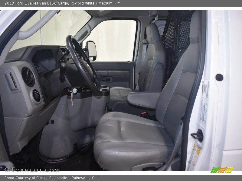 Oxford White / Medium Flint 2013 Ford E Series Van E150 Cargo