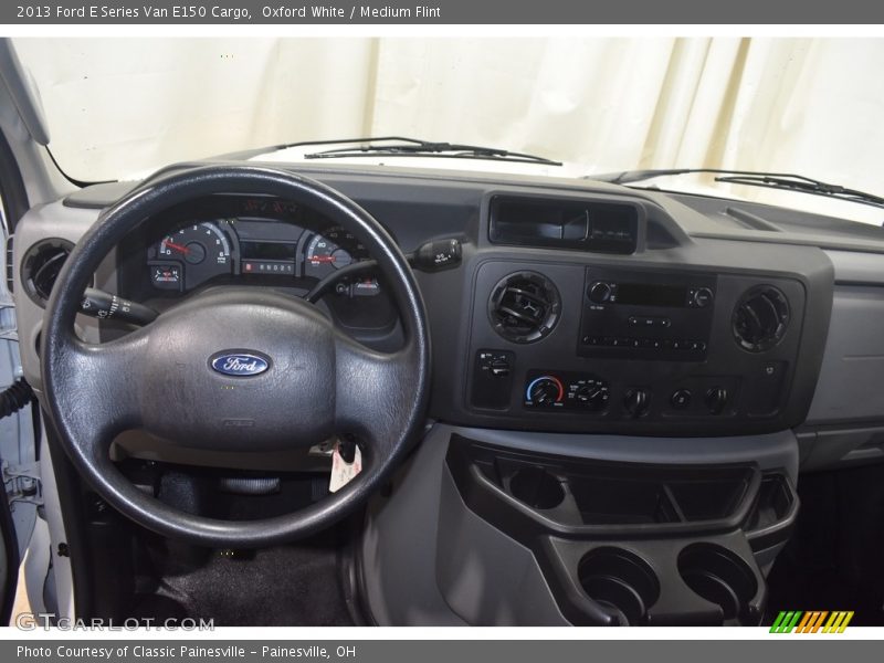 Oxford White / Medium Flint 2013 Ford E Series Van E150 Cargo