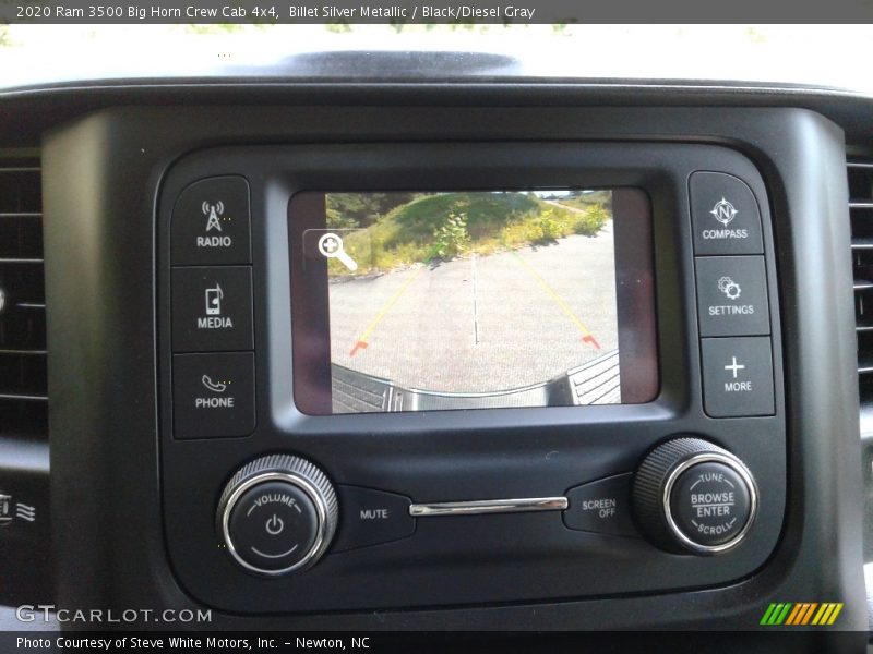Billet Silver Metallic / Black/Diesel Gray 2020 Ram 3500 Big Horn Crew Cab 4x4