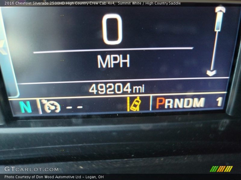 Summit White / High Country Saddle 2016 Chevrolet Silverado 2500HD High Country Crew Cab 4x4