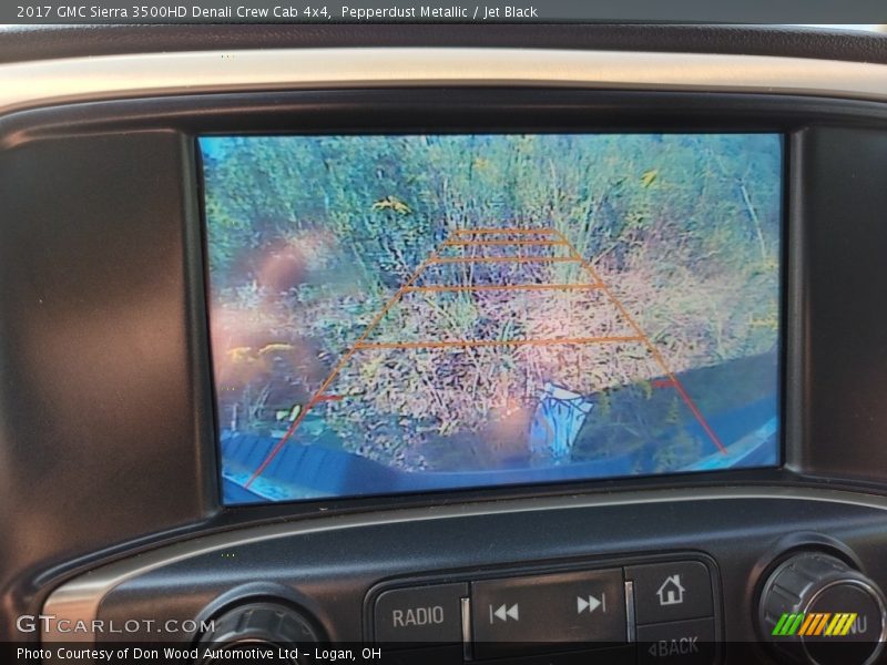 Pepperdust Metallic / Jet Black 2017 GMC Sierra 3500HD Denali Crew Cab 4x4