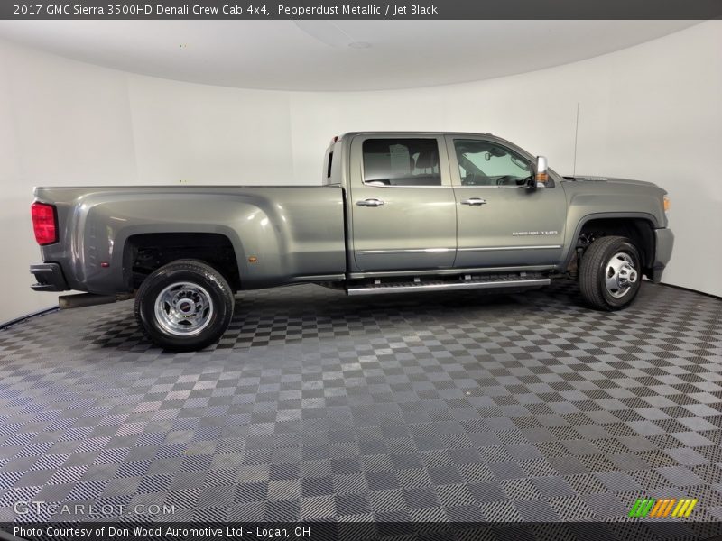 Pepperdust Metallic / Jet Black 2017 GMC Sierra 3500HD Denali Crew Cab 4x4