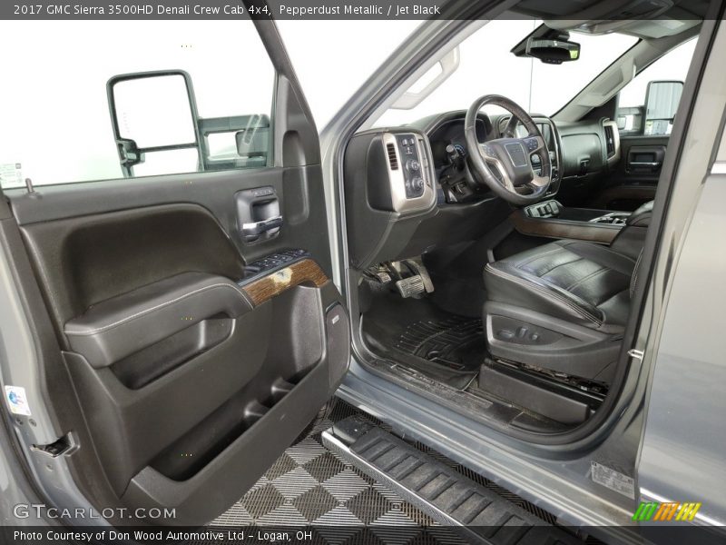 Pepperdust Metallic / Jet Black 2017 GMC Sierra 3500HD Denali Crew Cab 4x4