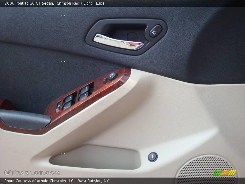 Crimson Red / Light Taupe 2006 Pontiac G6 GT Sedan
