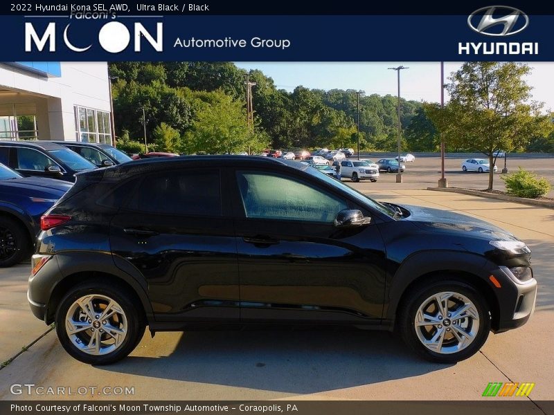 Ultra Black / Black 2022 Hyundai Kona SEL AWD