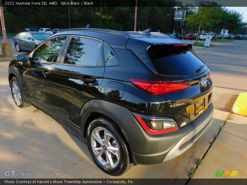 Ultra Black / Black 2022 Hyundai Kona SEL AWD