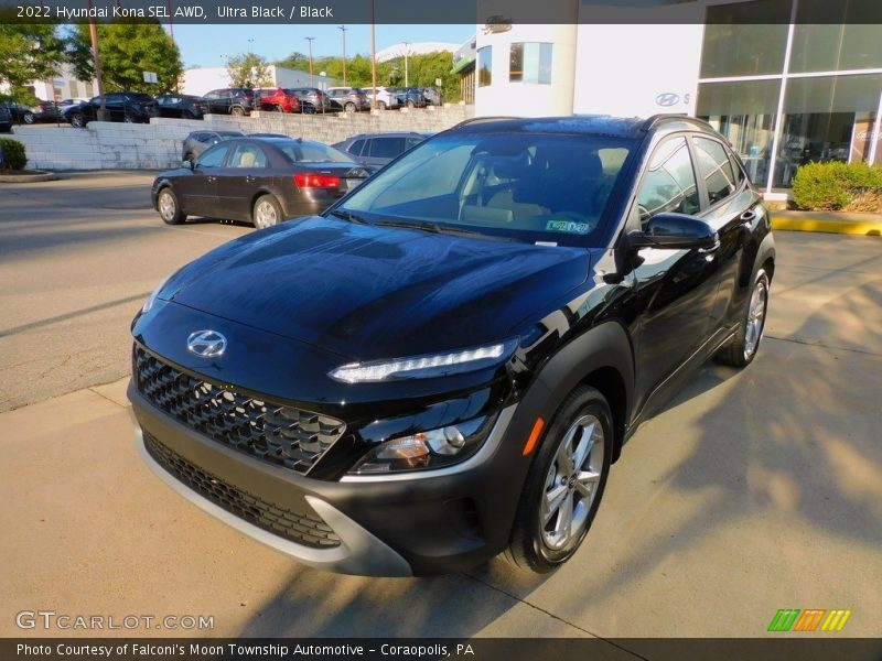 Ultra Black / Black 2022 Hyundai Kona SEL AWD