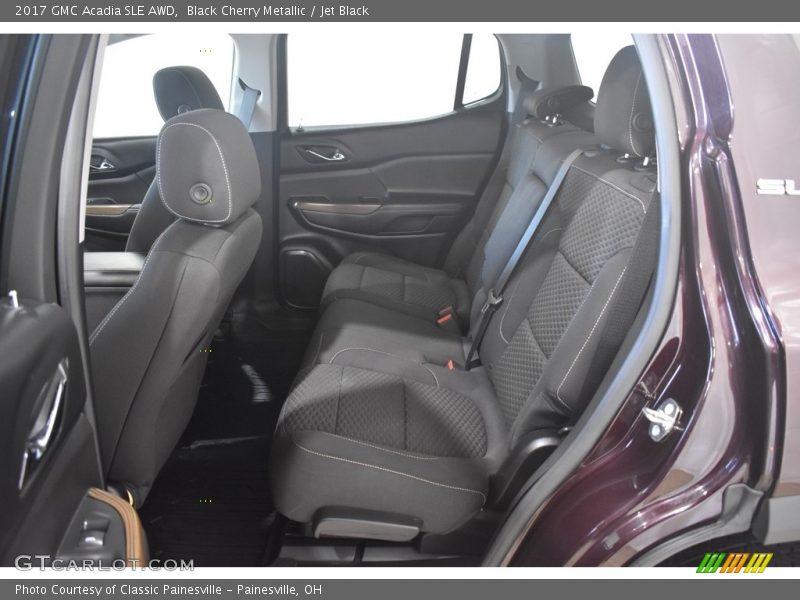 Black Cherry Metallic / Jet Black 2017 GMC Acadia SLE AWD