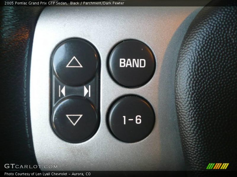 Black / Parchment/Dark Pewter 2005 Pontiac Grand Prix GTP Sedan
