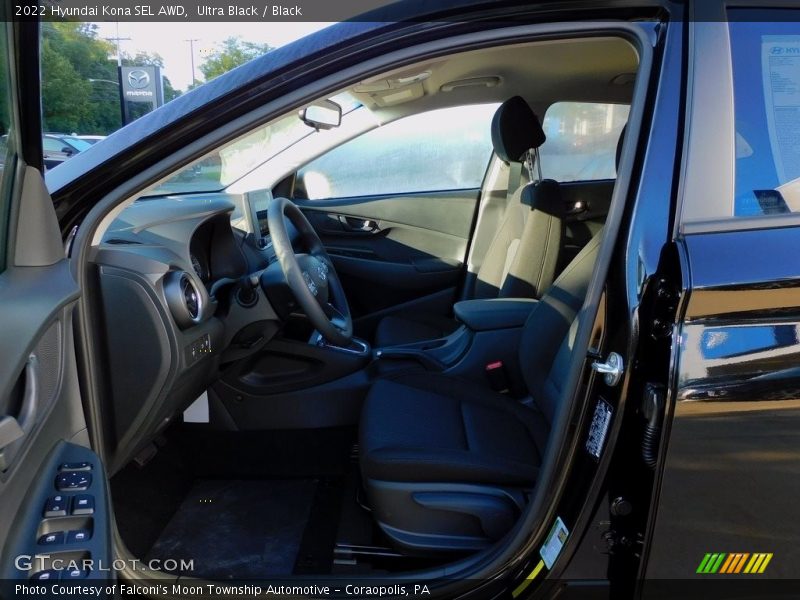 Ultra Black / Black 2022 Hyundai Kona SEL AWD