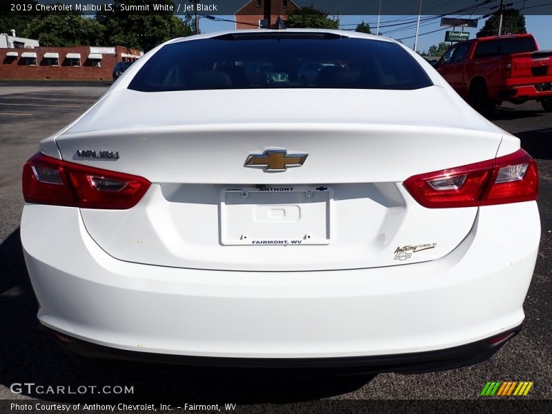 Summit White / Jet Black 2019 Chevrolet Malibu LS