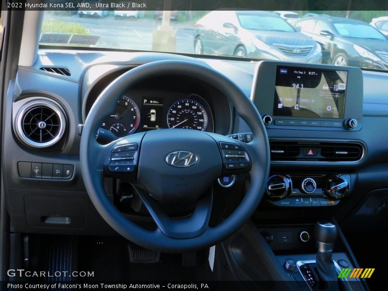 Ultra Black / Black 2022 Hyundai Kona SEL AWD