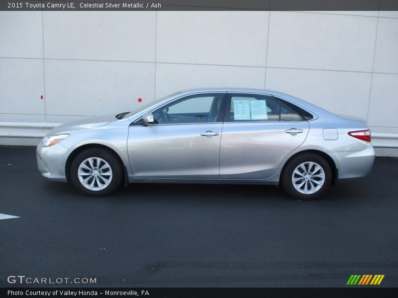Celestial Silver Metallic / Ash 2015 Toyota Camry LE