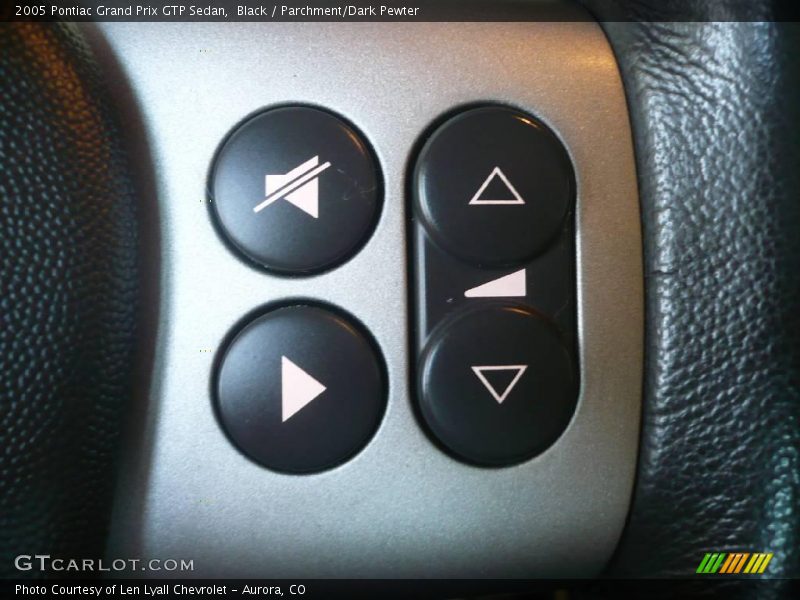 Black / Parchment/Dark Pewter 2005 Pontiac Grand Prix GTP Sedan