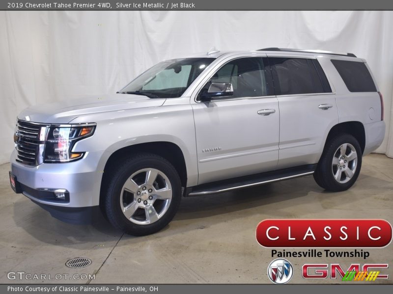 Silver Ice Metallic / Jet Black 2019 Chevrolet Tahoe Premier 4WD