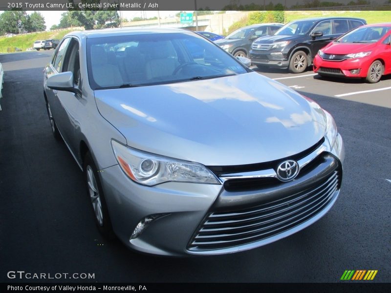 Celestial Silver Metallic / Ash 2015 Toyota Camry LE