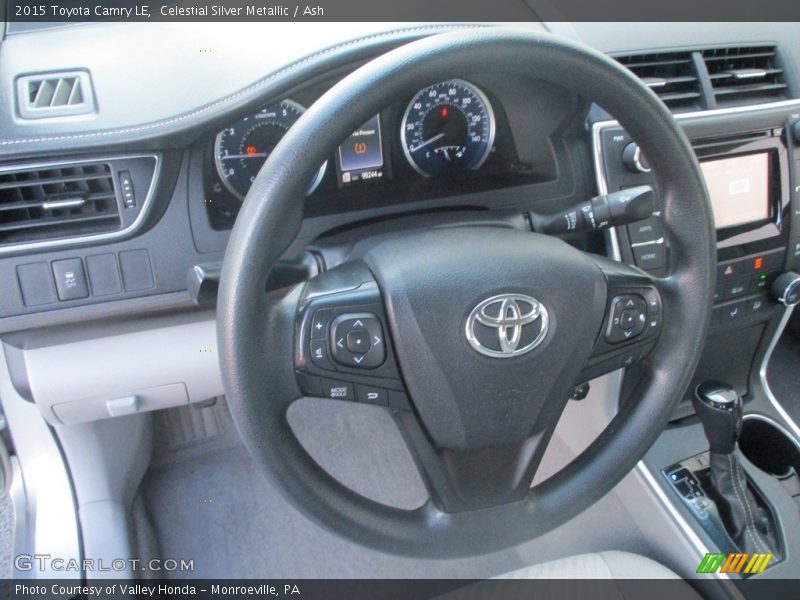Celestial Silver Metallic / Ash 2015 Toyota Camry LE