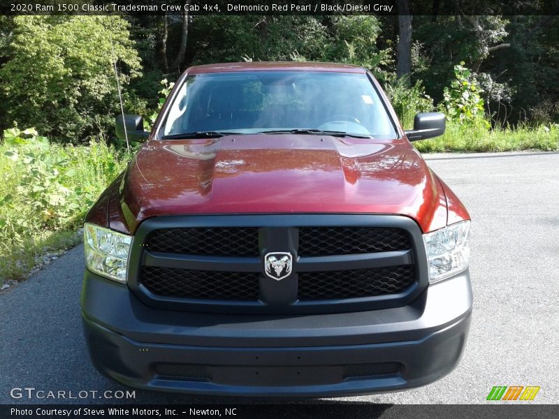 Delmonico Red Pearl / Black/Diesel Gray 2020 Ram 1500 Classic Tradesman Crew Cab 4x4