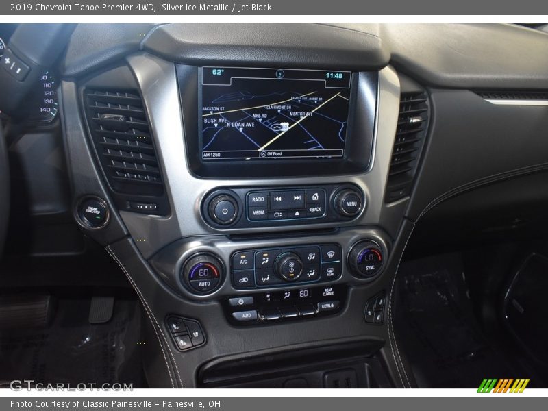 Silver Ice Metallic / Jet Black 2019 Chevrolet Tahoe Premier 4WD