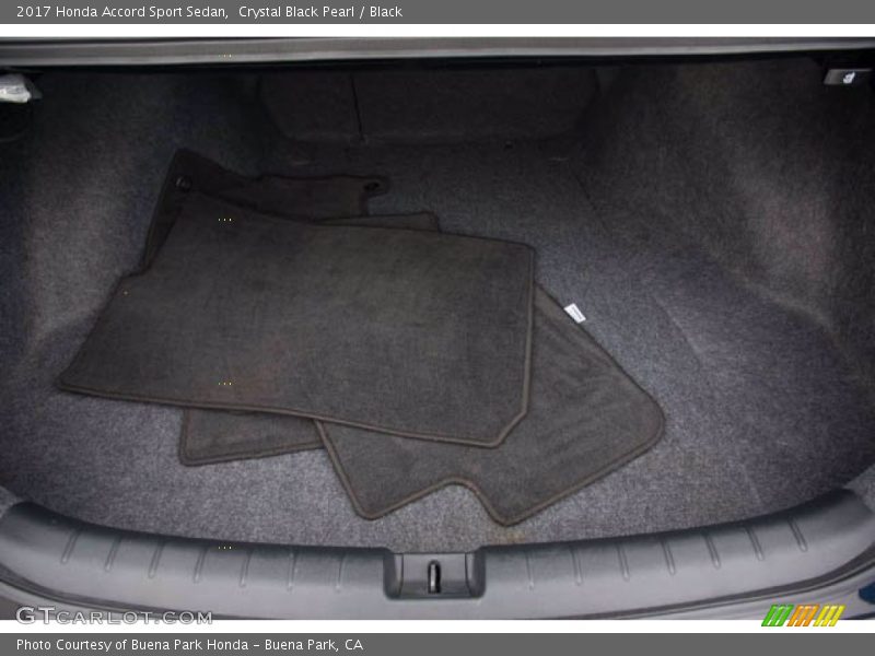 Crystal Black Pearl / Black 2017 Honda Accord Sport Sedan