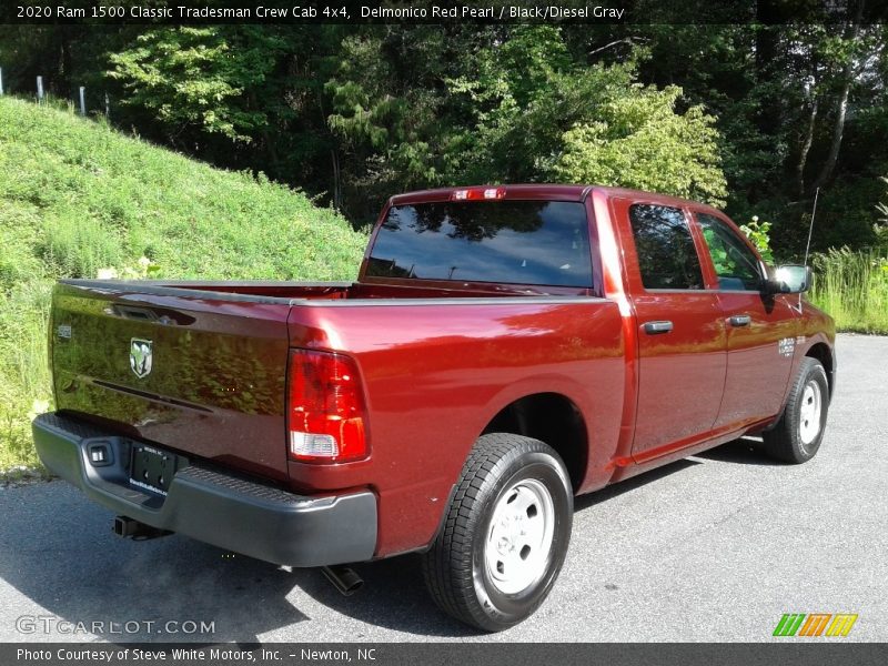 Delmonico Red Pearl / Black/Diesel Gray 2020 Ram 1500 Classic Tradesman Crew Cab 4x4