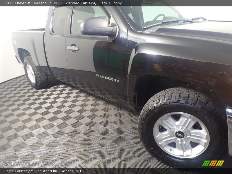 Black / Ebony 2013 Chevrolet Silverado 1500 LT Extended Cab 4x4