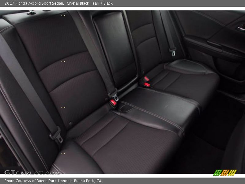 Crystal Black Pearl / Black 2017 Honda Accord Sport Sedan
