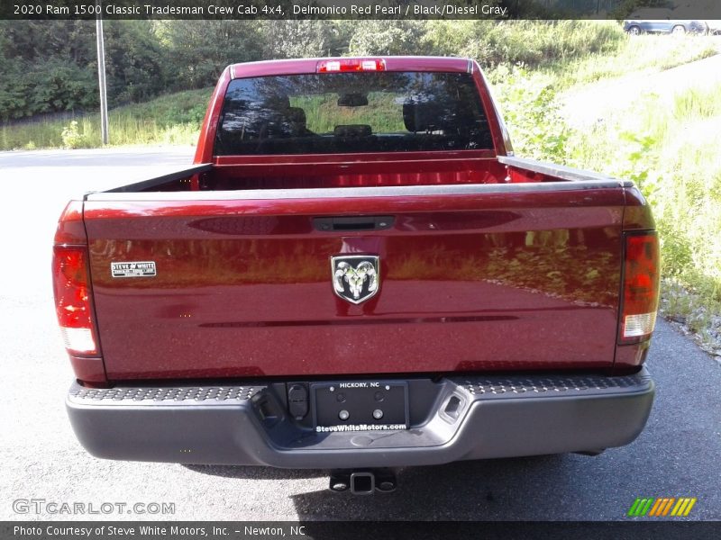 Delmonico Red Pearl / Black/Diesel Gray 2020 Ram 1500 Classic Tradesman Crew Cab 4x4
