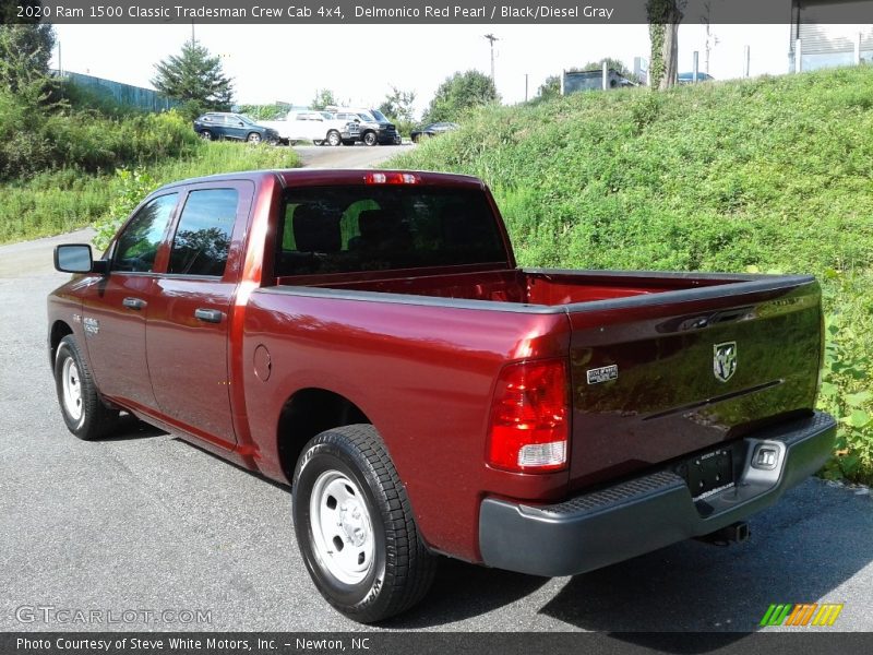 Delmonico Red Pearl / Black/Diesel Gray 2020 Ram 1500 Classic Tradesman Crew Cab 4x4