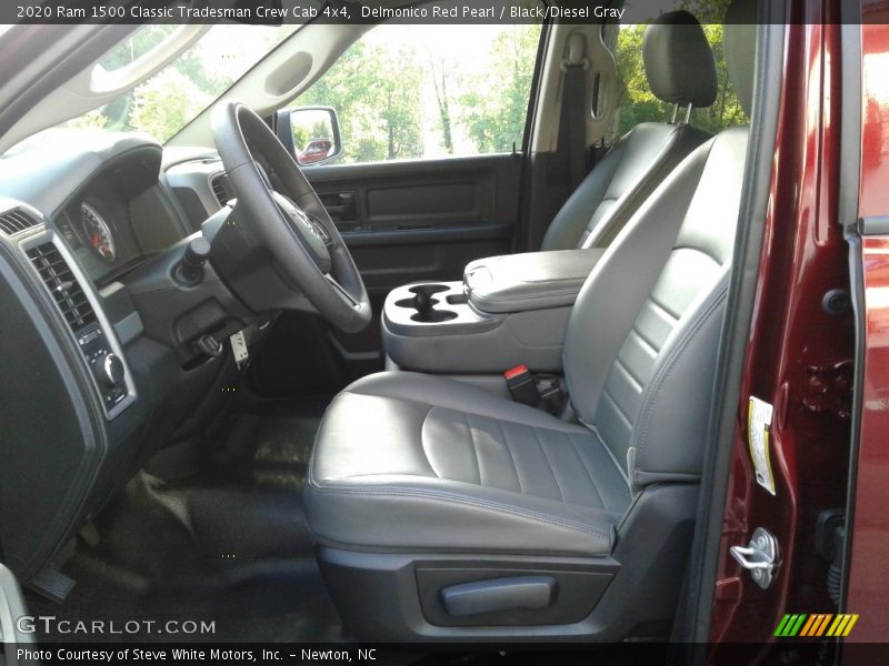 Delmonico Red Pearl / Black/Diesel Gray 2020 Ram 1500 Classic Tradesman Crew Cab 4x4
