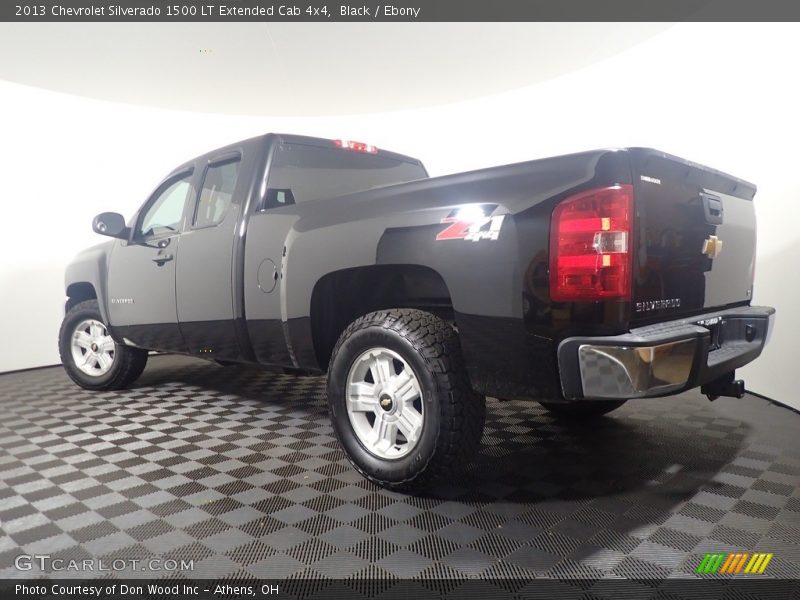 Black / Ebony 2013 Chevrolet Silverado 1500 LT Extended Cab 4x4