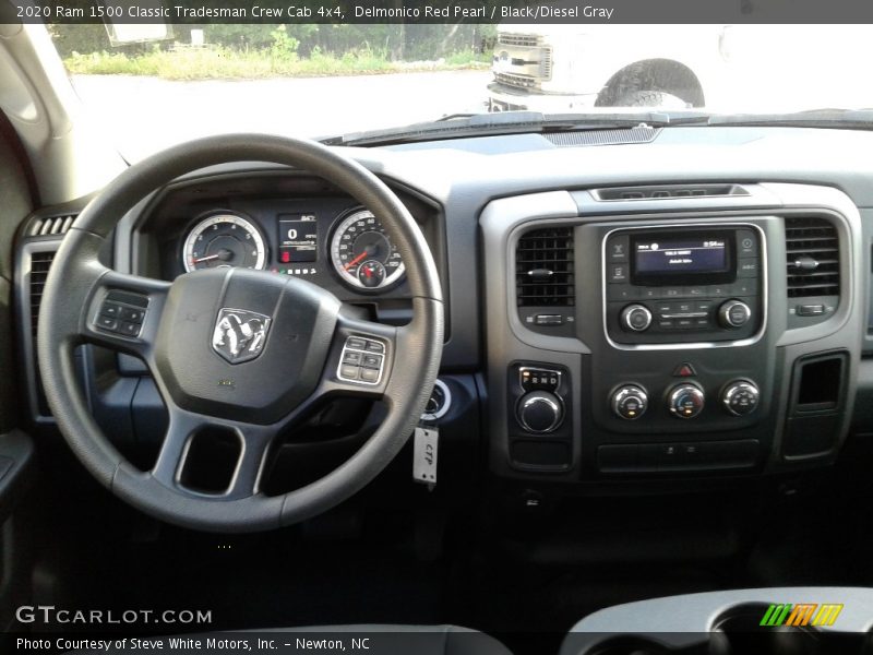 Delmonico Red Pearl / Black/Diesel Gray 2020 Ram 1500 Classic Tradesman Crew Cab 4x4