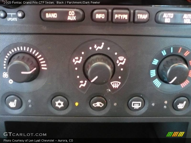 Black / Parchment/Dark Pewter 2005 Pontiac Grand Prix GTP Sedan