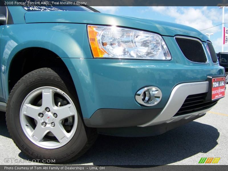 Teal Metallic / Ebony 2008 Pontiac Torrent AWD