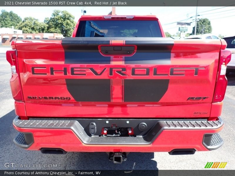 Red Hot / Jet Black 2021 Chevrolet Silverado 1500 RST Crew Cab 4x4