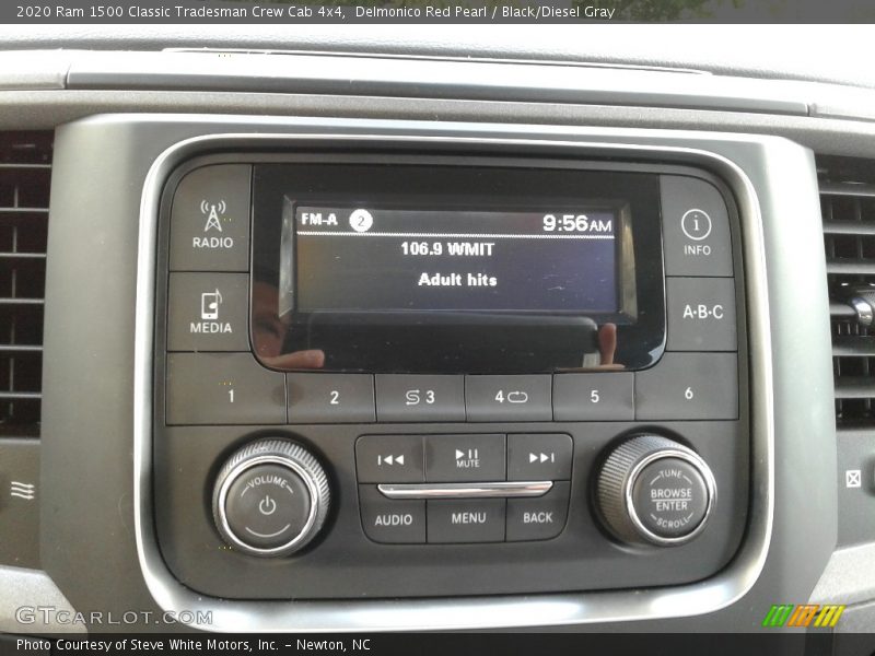 Delmonico Red Pearl / Black/Diesel Gray 2020 Ram 1500 Classic Tradesman Crew Cab 4x4