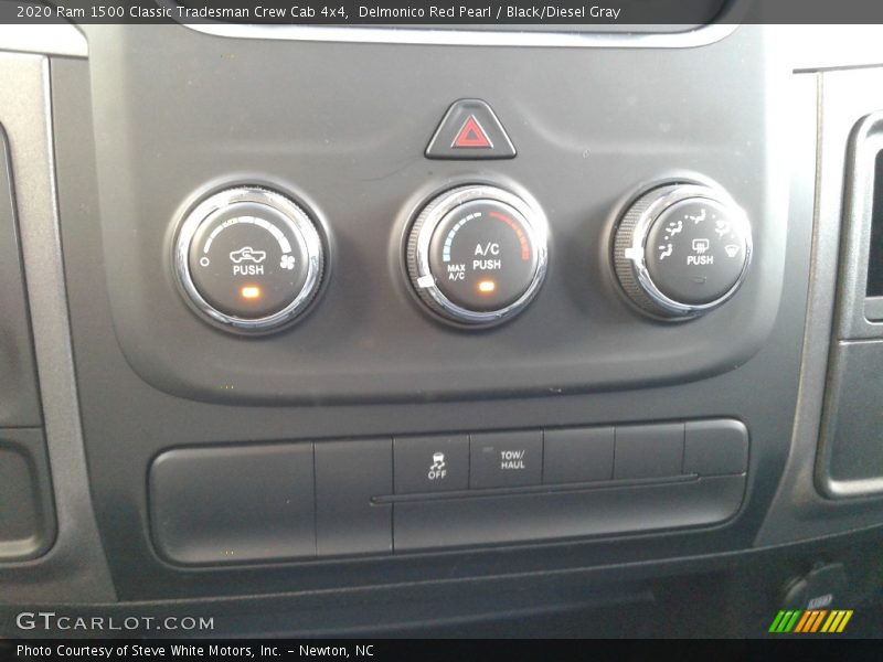 Delmonico Red Pearl / Black/Diesel Gray 2020 Ram 1500 Classic Tradesman Crew Cab 4x4