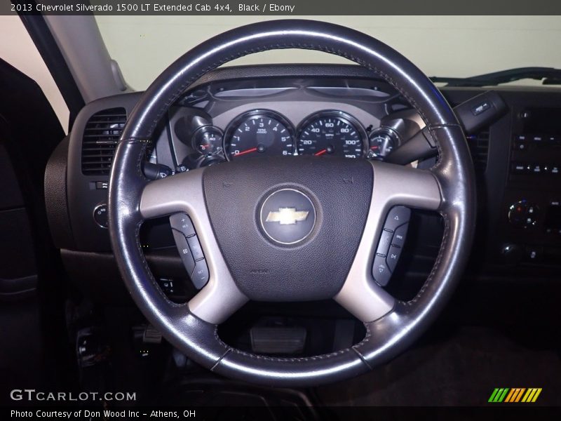 Black / Ebony 2013 Chevrolet Silverado 1500 LT Extended Cab 4x4