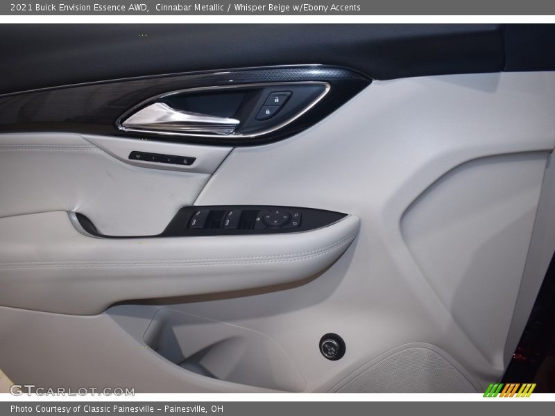 Cinnabar Metallic / Whisper Beige w/Ebony Accents 2021 Buick Envision Essence AWD